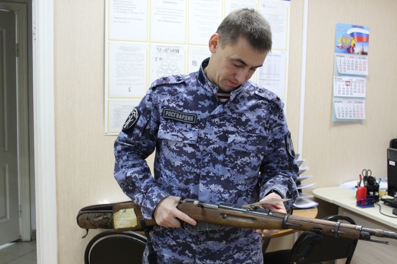 Росгвардейцы Коми за прошедшую неделю изъяли 14 единиц охотничьего оружия