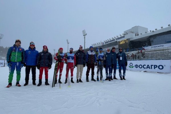Мужская сборная Коми по лыжным гонкам стала второй на Всероссийской спартакиаде