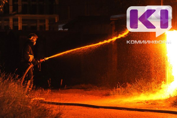 В Усть-Вымском районе на пожаре погиб мужчина