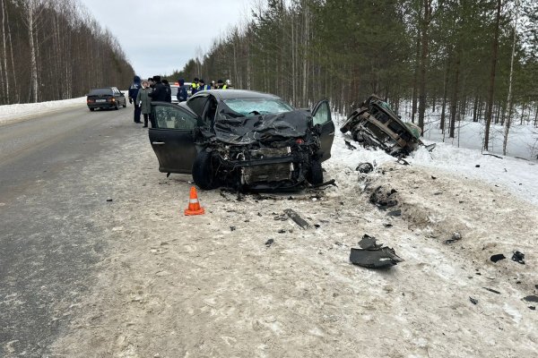 Двое пострадавших в смертельном ДТП на трассе Вогваздино - Яренск госпитализированы