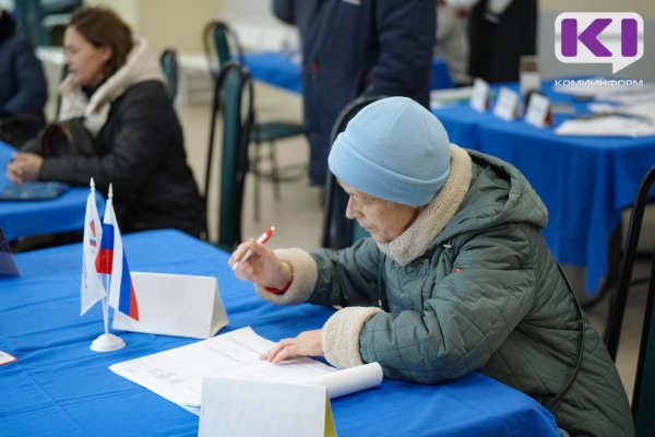 В Коми обработано почти 83% бюллетеней, Владимир Путин набирает более 80% голосов избирателей
