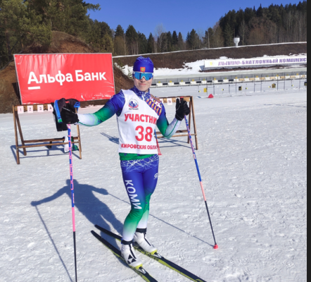 Ирина Губер завоевала золото в чемпионате России по лыжным гонкам спорта ЛИН