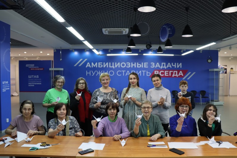 "Белый журавль": женское движение Единой России приняло участие в акции солидарности


