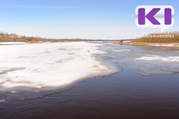 На реке Лузе начались подвижки льда 