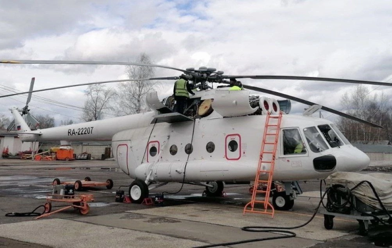 В Коми прибыл новый вертолёт для "Комиавиатранса"