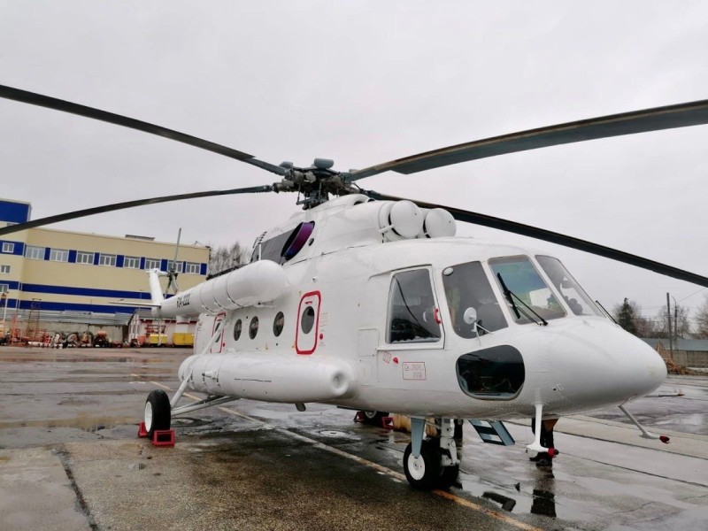 В республику прибыл второй новый вертолет для "Комиавиатранса"