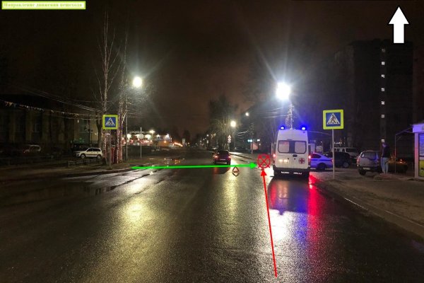 В Сыктывкаре переходивший дорогу в неположенном месте мужчина попал под колеса ВАЗа