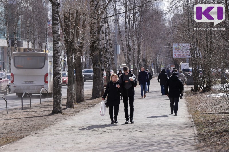 Погода в Коми 29 апреля: прохладно, местами небольшие осадки в виде снега на севере и дождя на юге