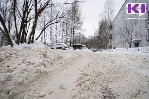 Коммунальщиков Сосногорска оштрафовали за нечищеные дороги