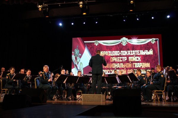 Образцово-показательный оркестр Росгвардии завершил гастрольный тур в Республике Коми