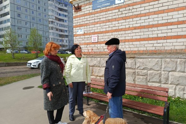 В Эжвинском районе Сыктывкара провели партдесант на объекты благоустройства 2022-2023 годов