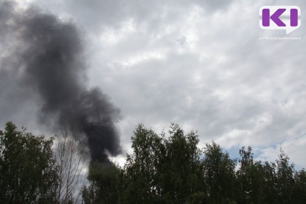 В Усть-Куломском районе вспыхнуло два лесных пожара