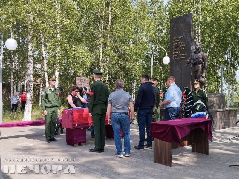 В Печоре простились с сержантом Сергеем Кривцовым, погибшим в ходе СВО