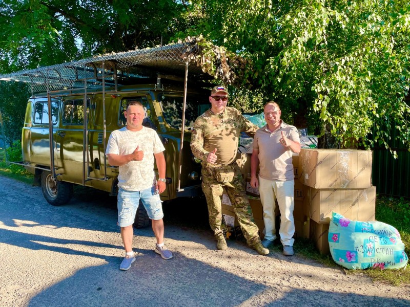 Очередной гуманитарный груз в зону СВО доставили активисты "Коми войтыр"