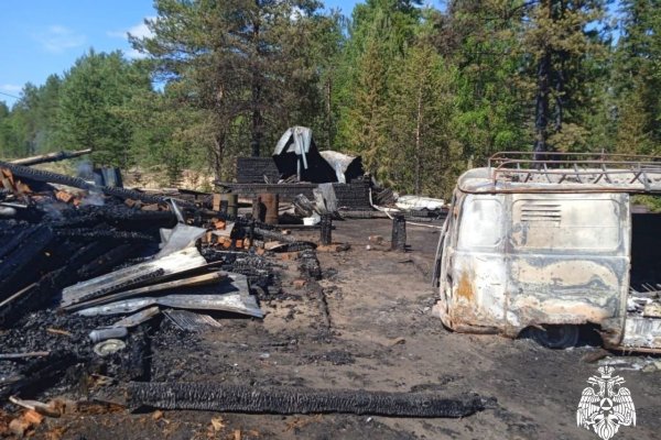 В Троицко-Печорском районе во время пожара погибли три сыктывкарца