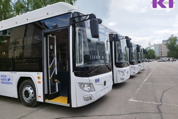 На дороги Сыктывкара выйдут пять новых автобусов большой вместимости