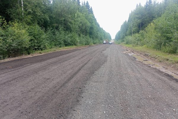 В Сыктывкаре на дорогу к дырносским дачам завезли 500 кубометров асфальтовой крошки