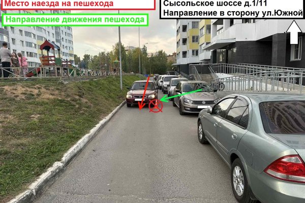 В Сыктывкаре пятилетний ребенок выбежал под колеса Hyundai Accent