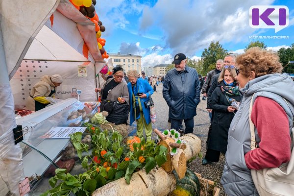 В Сыктывкаре на ярмарке 