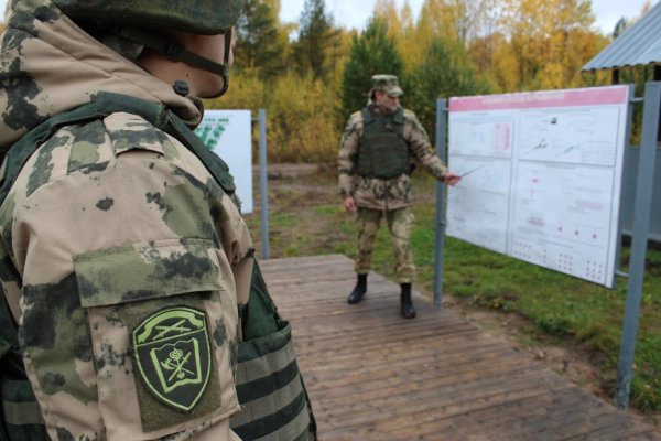 В Сыктывкаре курсанты Пермского военного института прошли стажировку в Центре подготовки личного состава Росгвардии