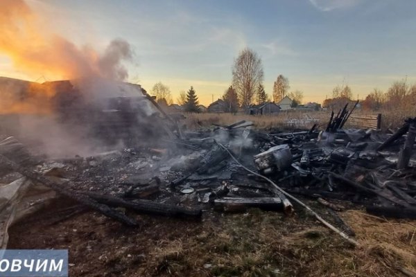 Мужчина и женщина погибли на пожаре в Нювчиме 