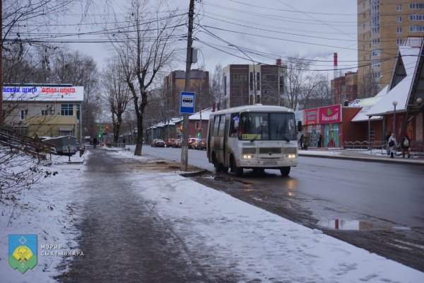 В Сыктывкаре обустроили дополнительну остановку для автобусов по маршрутам №№ 4, 19, 20 и 44