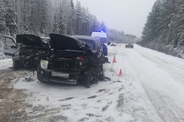 В смертельном ДТП на трассе Сыктывкар - Ухта трехлетний мальчик получил тяжелые травмы