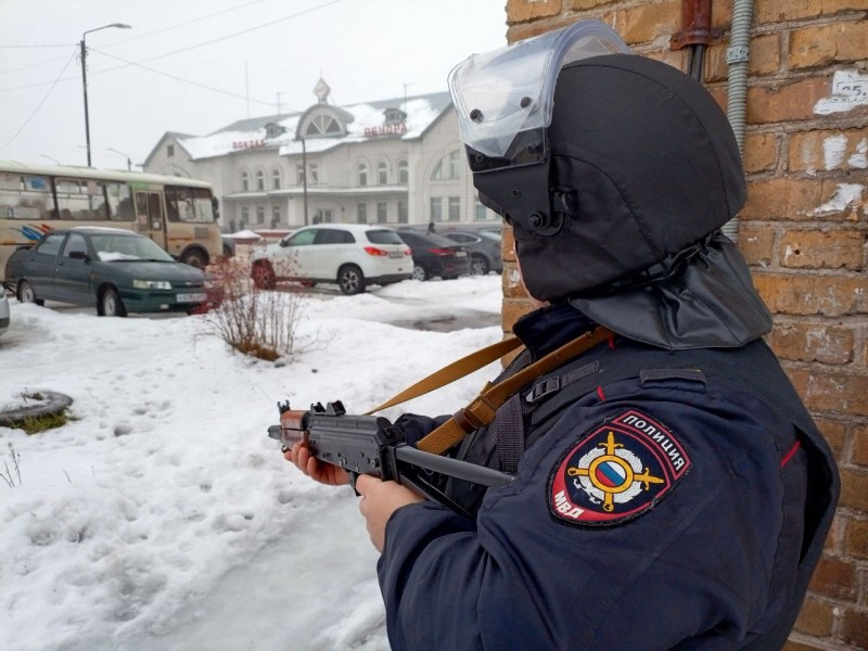 В Печоре прошло командно-штабное учение по пресечению условного теракта

