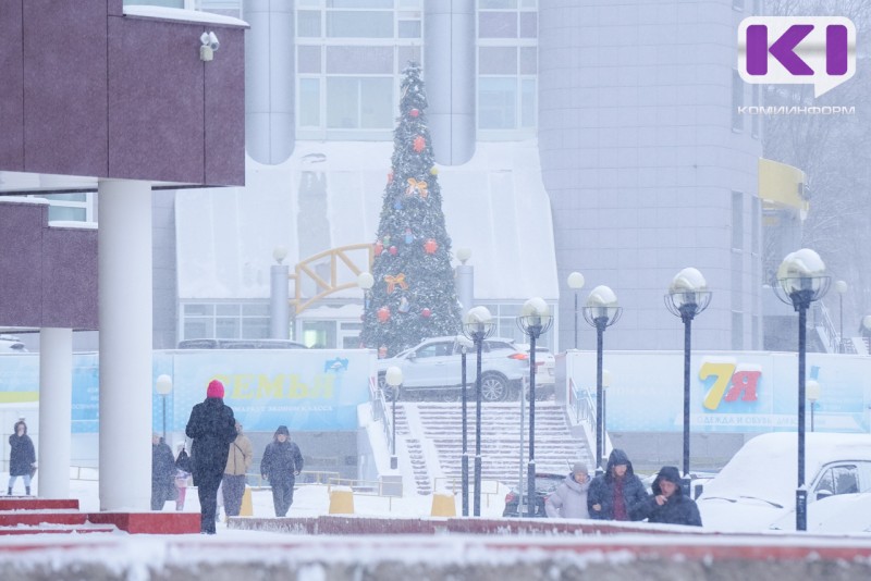 Погода в Коми 18 декабря: на севере до -30 °C, на юге небольшой снег