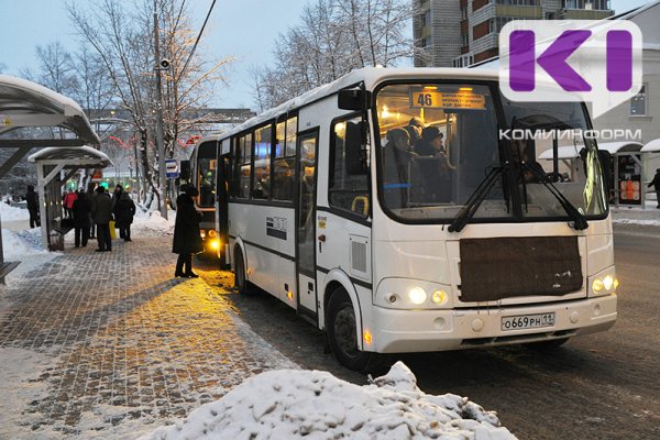 В Сыктывкаре проезд на автобусах в новогоднюю ночь будет бесплатным