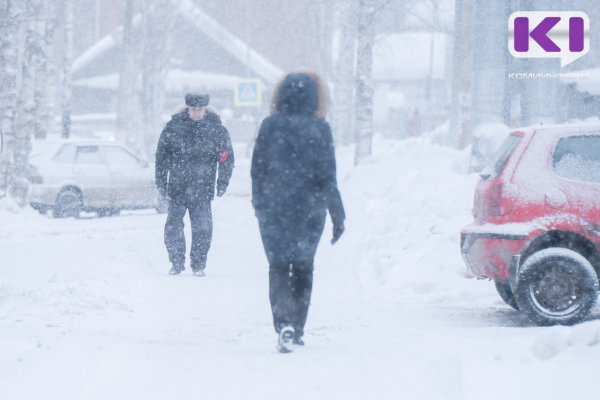 Коми 31 декабря накроют снегопады