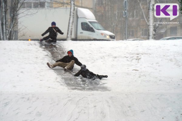 В Сыктывкаре на горке пострадала девочка