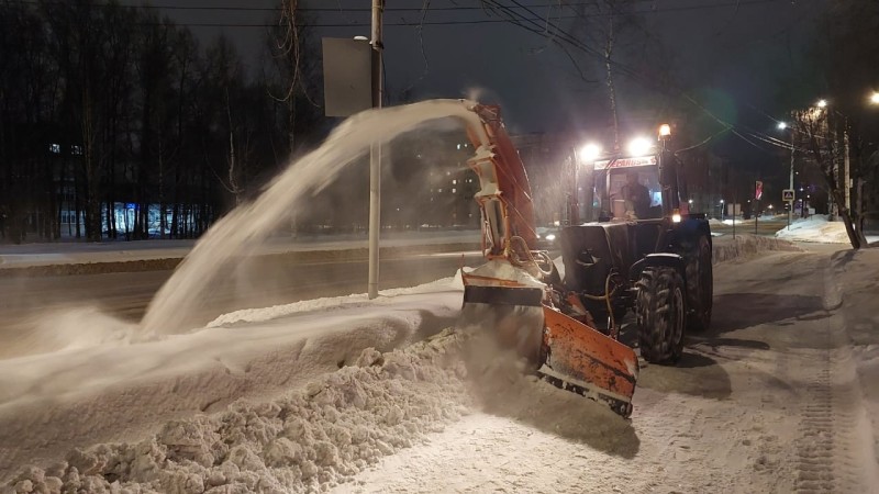 Сыктывкарское "Дорожное хозяйство" подвело итоги работы ночной смены