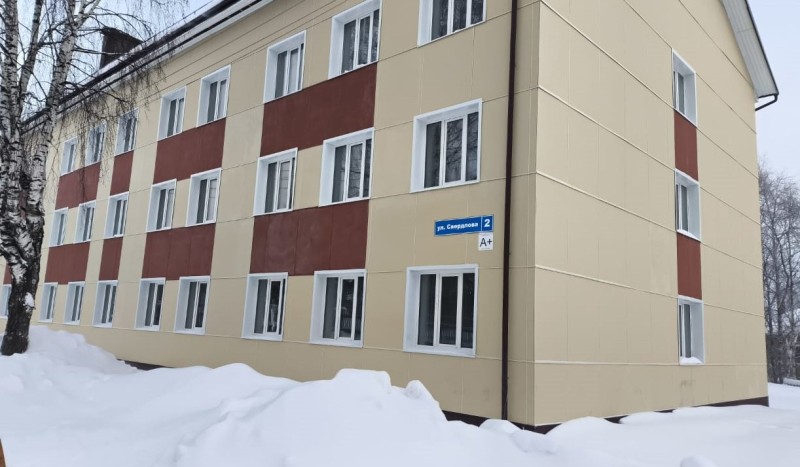 В Усть-Вымском районе построен еще один дом для переселения граждан из аварийного жилья