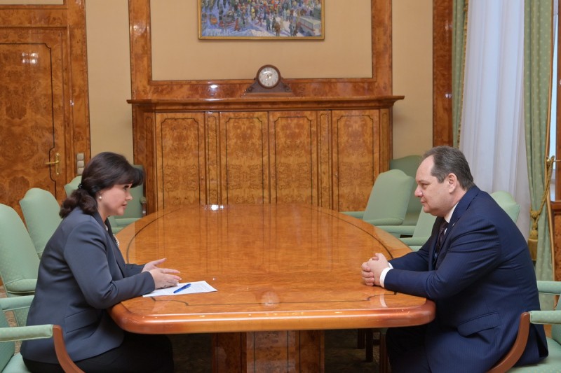 Уполномоченный по правам человека в Коми доложила Ростиславу Гольдштейну о задачах на 2025 год