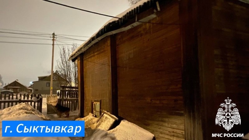 В Сыктывкаре на пожаре погиб 58-летний мужчина
