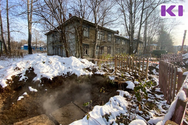 В Сыктывкаре из-за проведения коммунальных работ перекрыты две улицы