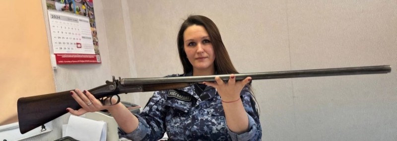 Сыктывкарец сдал в Росгвардию найденное ружье