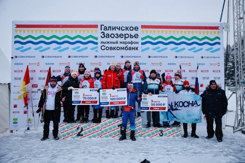 Лыжники Коми Ермил Вокуев и Анастасия Власова стали победителями марафона в Галиче