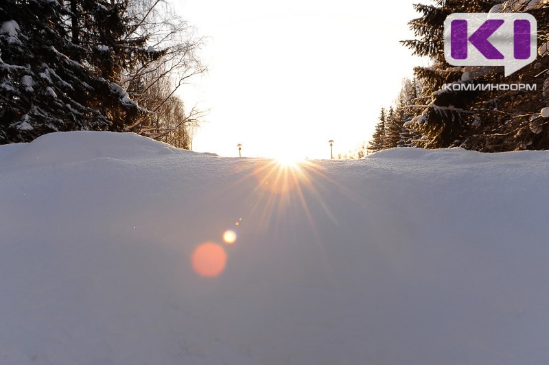 Погода в Коми 27 февраля: столбик термометра поднимется выше нуля