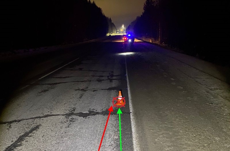 В Сыктывдинском районе водитель "Нивы" зацепил идущего по обочине мужчину