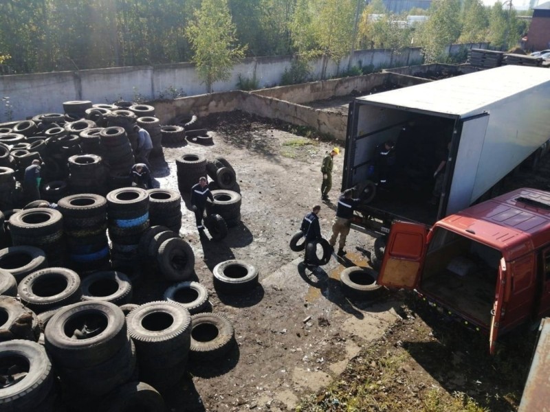 В Сыктывкаре вновь откроется пункт приема отработанных автопокрышек