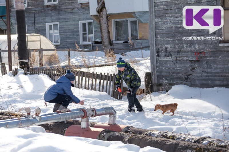Погода в Коми 9 марта: на севере ночью крепкие морозы, на юге днем снег с дождем
