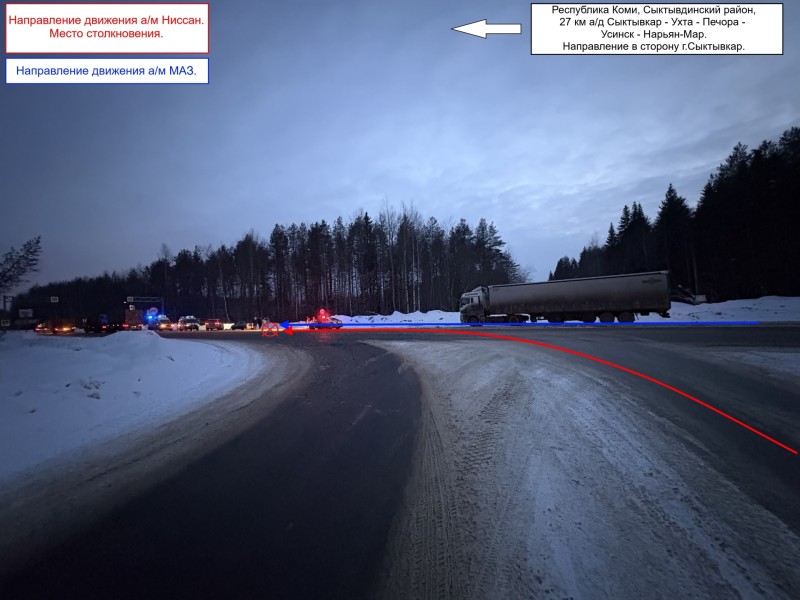 В Зеленце Nissan Qashqai "припарковался" в МАЗ 