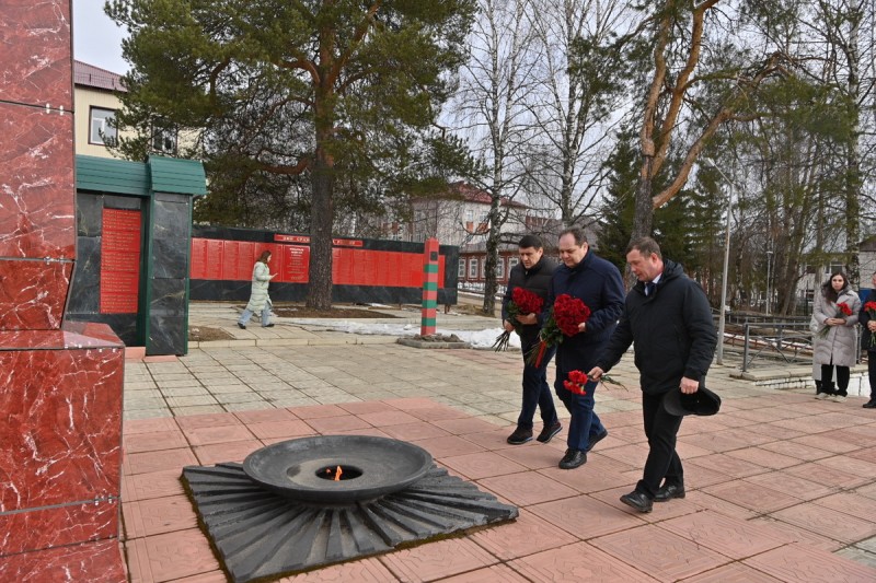 Ростислав Гольдштейн почтил память жителей Сысольского района, погибших в годы Великой Отечественной войны