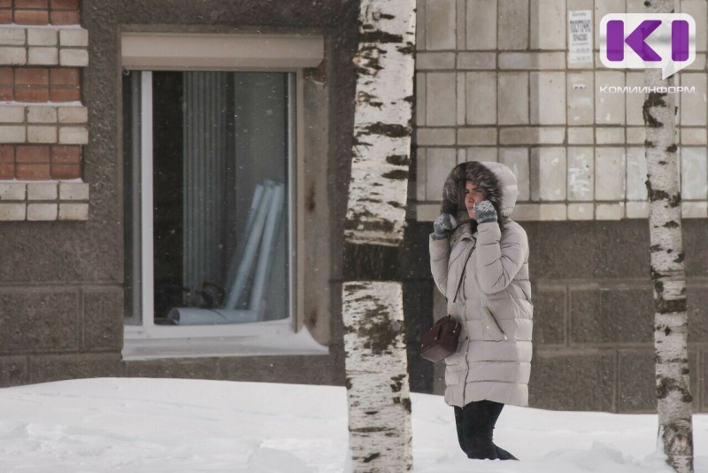 Жителей нескольких районов Коми предупреждают о сильном снеге