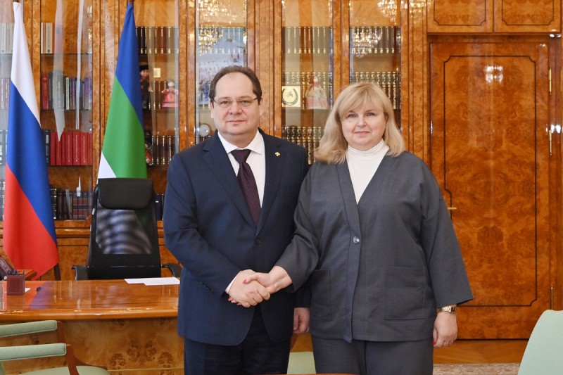 Ростислав Гольдштейн провёл рабочую встречу с главой Койгородского района Ларисой Ушаковой