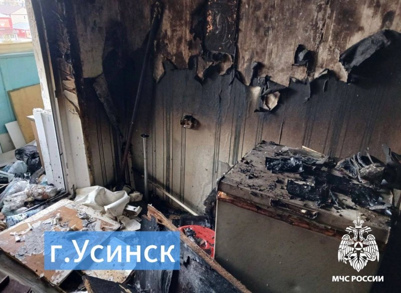 За сутки на пожарах в Коми один человек погиб, один пострадал 