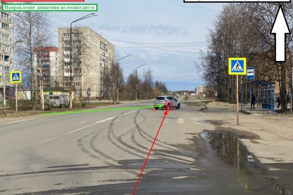 За сутки на дорогах Коми произошло четыре ДТП с участием велосипедистов 