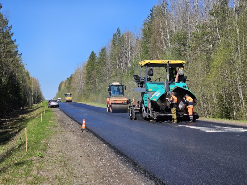Прокуратура контролирует ремонт  участка дороги, соединяющей Сысольский и Койгородский районы

